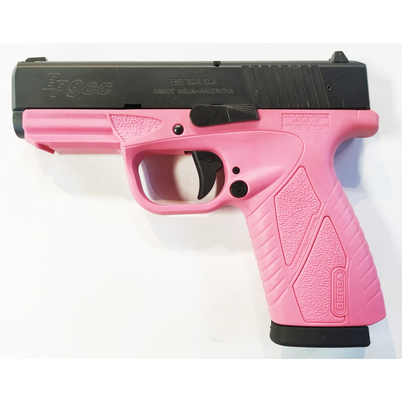 Pistola Bersa BP9CC Pavon (Frame Rosa) - Nueva 0km - Tirito