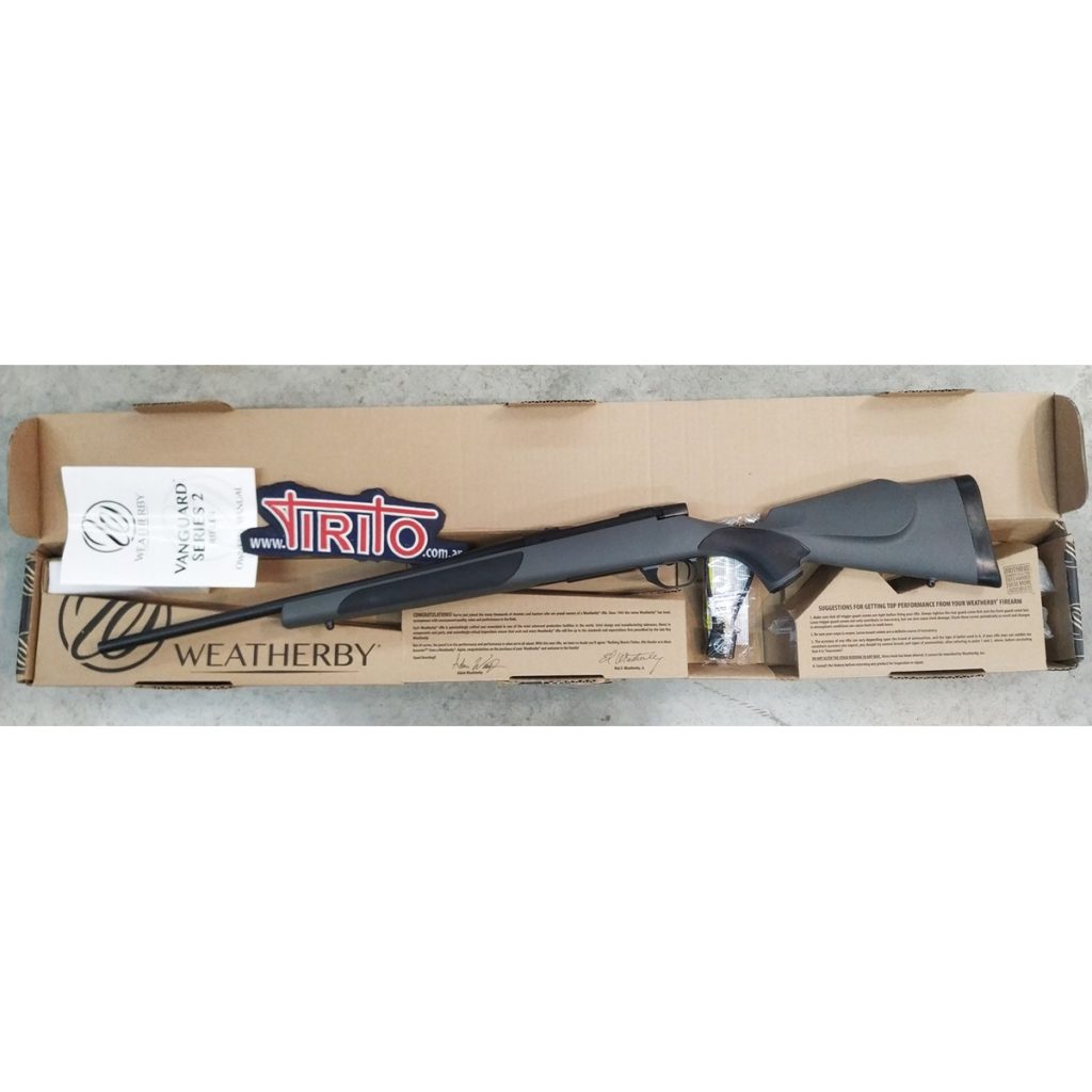 Weatherby Vanguard Synthetic Compact Cal 308 Win Tirito