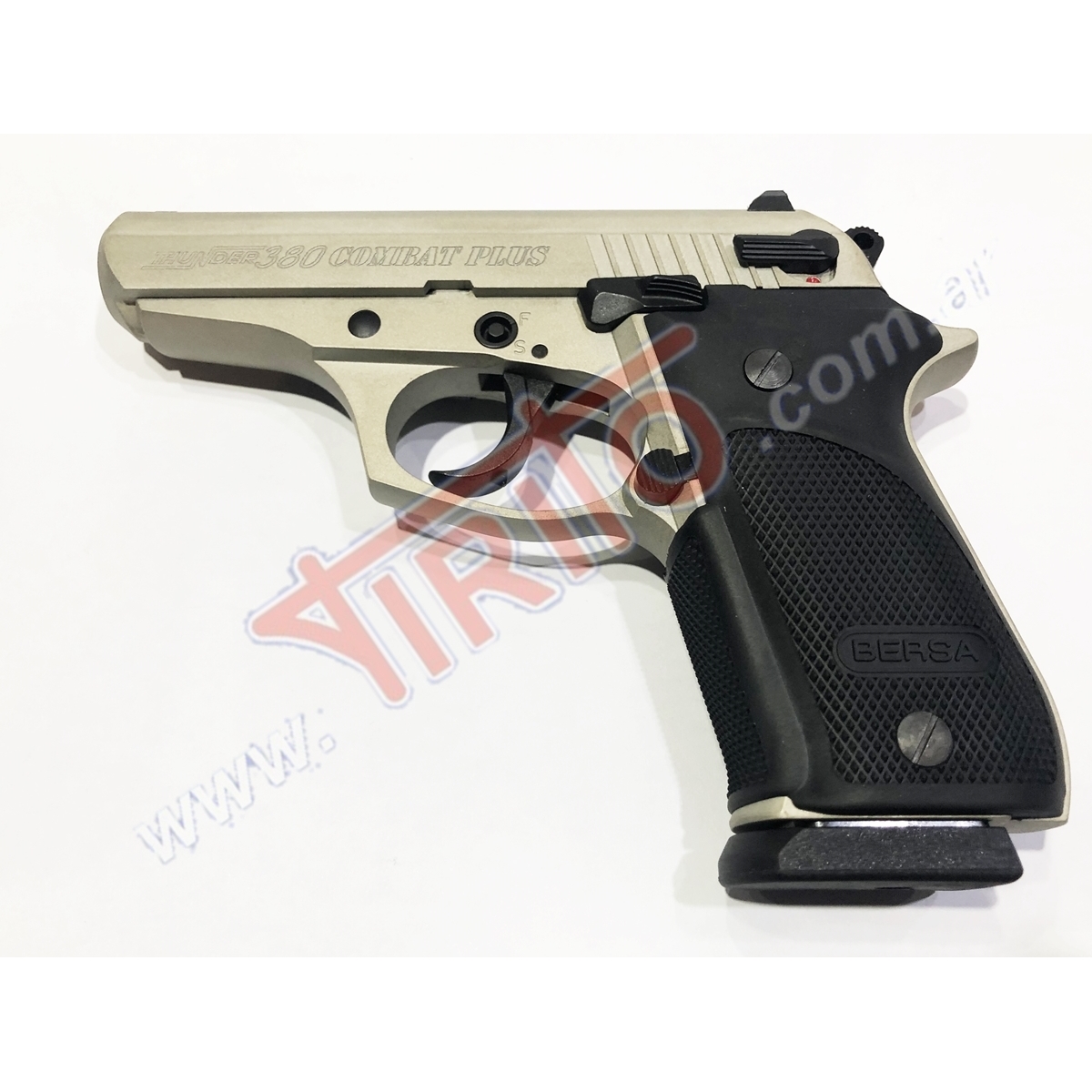 Pistola Bersa Thunder 380 Combat Plus Niquelada 15+1 - Beartac